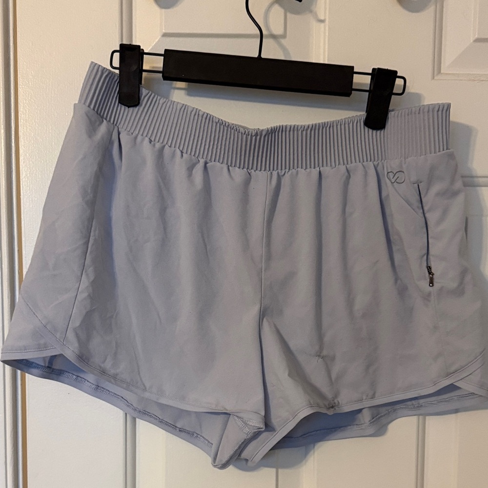CALIA by Carrie Underwood Light Gray Athletic Shorts